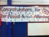 Attendance Recognition Ceremony 